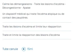 Dexyane MeD palpébral crème Ducray - tube de 15 ml