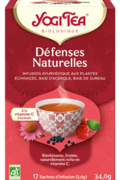 Défenses naturelles bio Yogi Tea - boite de 17 sachets