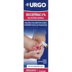 Diclofénac 4% anti-inflammatoire local Urgo - flacon de 25g (25ml)