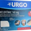 Diclofénac 140 mg Urgo – 5 emplâtres médicamenteux