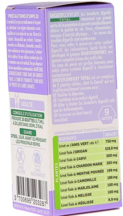 DigestConfort total Santé Verte - flacon compte-gouttes de 20ml