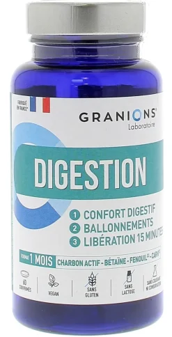 Digestion Granions - boîte de 60 comprimés