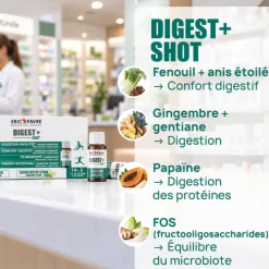 Digest+ Shot digestion Éric Favre - boîte de 14 shots