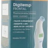 Digitemp thermomètre frontal avec contact Marque Verte – 1 thermomètre