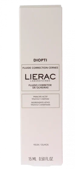 Diopti fluide correction cernes Lierac - tube de 15 ml