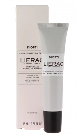Diopti fluide correction cernes Lierac - tube de 15 ml