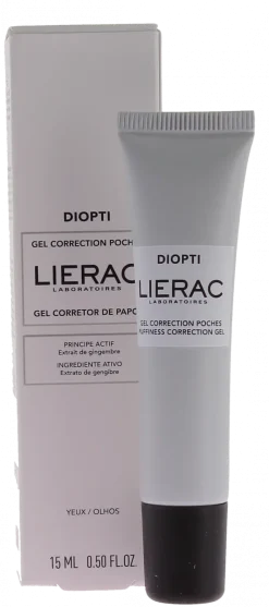 Diopti gel correction poches Lierac - tube de 15 ml