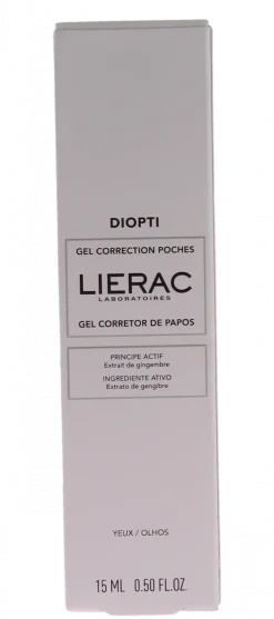 Diopti gel correction poches Lierac - tube de 15 ml