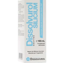 Dissolvurol Silicium 0,25 % – solution buvable en gouttes, 100 ml