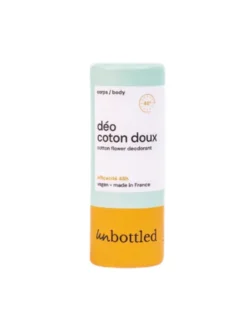 Déo coton doux Unbottled - stick de 50g