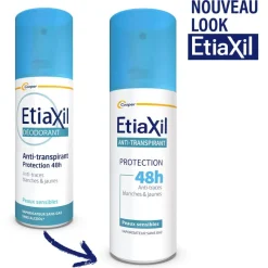 Déodorant anti-transpirant 48h Etiaxil - spray de 100 ml