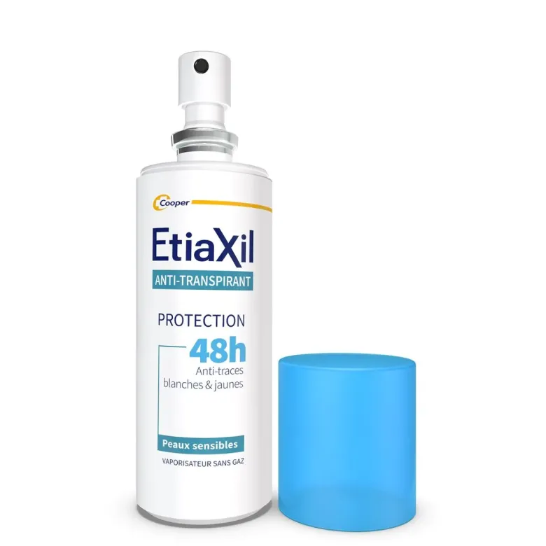 Déodorant anti-transpirant 48h Etiaxil - spray de 100 ml