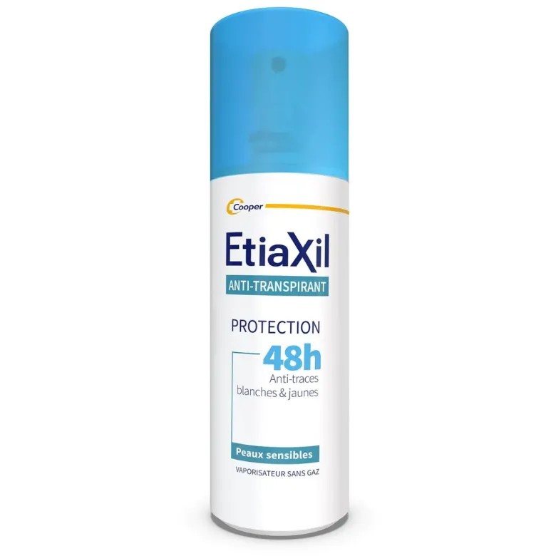 Déodorant anti-transpirant 48h Etiaxil - spray de 100 ml