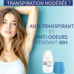 Déodorant anti-transpirant 48h Etiaxil – roll-on 50 ml