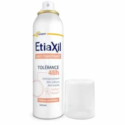Déodorant anti-transpirant 48h peaux sensibles Etiaxil