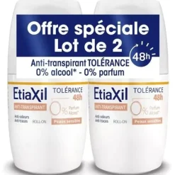 Déodorant anti-transpirant 48h peaux sensibles Etiaxil