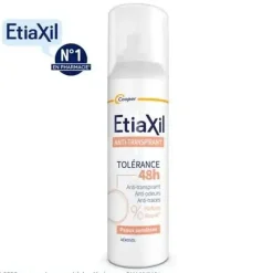 Déodorant anti-transpirant 48h peaux sensibles Etiaxil