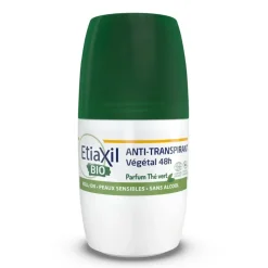 Déodorant anti-transpirant végétal 48h BIO Etiaxil - roll-on de 50ml