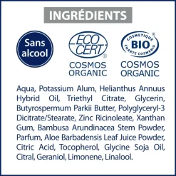 Déodorant anti-transpirant végétal 48h BIO Etiaxil - roll-on de 50ml