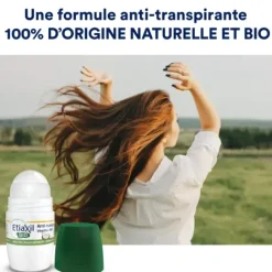 Déodorant anti-transpirant végétal bio parfum coco Etiaxil
