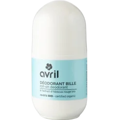 Déodorant bille bio Avril - roll-on de 50 ml