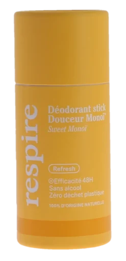 Déodorant douceur monoï Respire – 50 g