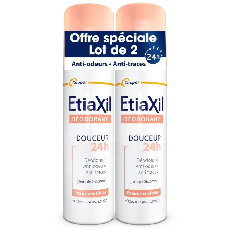 Déodorant douceur sans aluminium Etiaxil