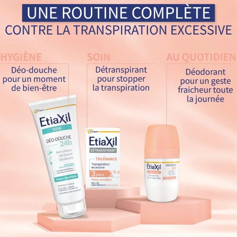 Déodorant douceur sans aluminium Etiaxil