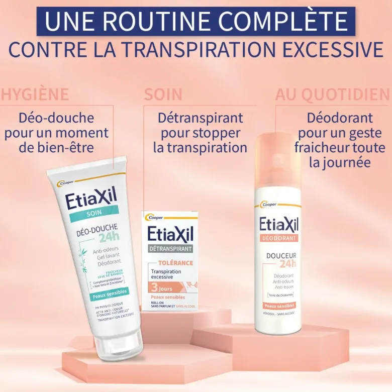 Déodorant douceur sans aluminium Etiaxil