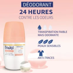 Déodorant douceur sans aluminium Etiaxil