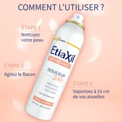 Déodorant douceur sans aluminium Etiaxil