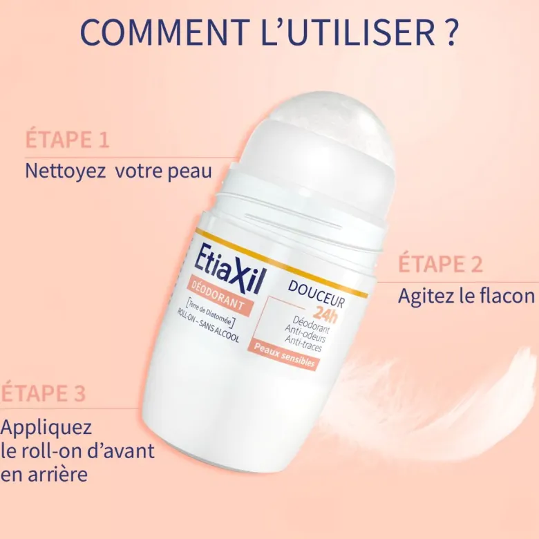 Déodorant douceur sans aluminium Etiaxil