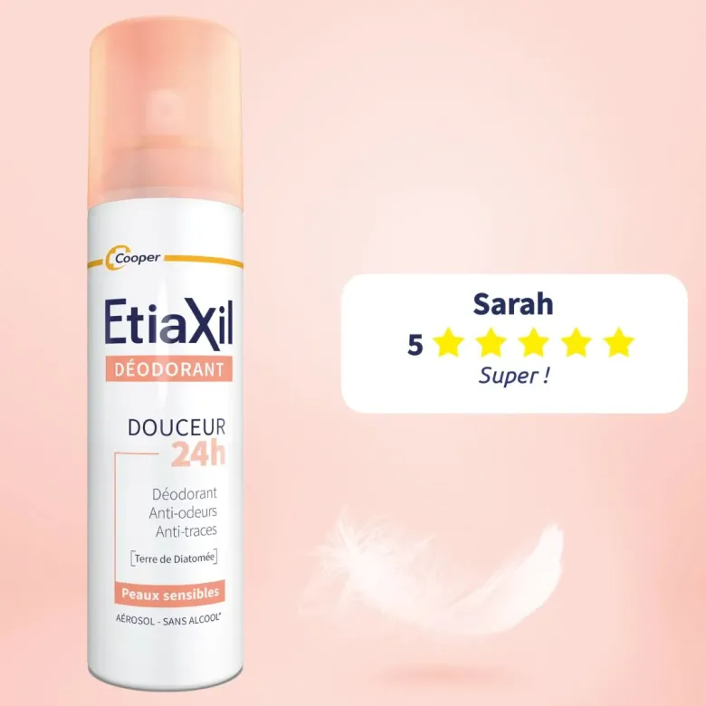 Déodorant douceur sans aluminium Etiaxil
