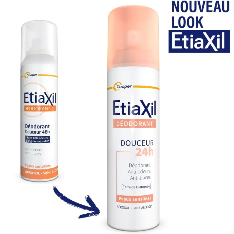 Déodorant douceur sans aluminium Etiaxil