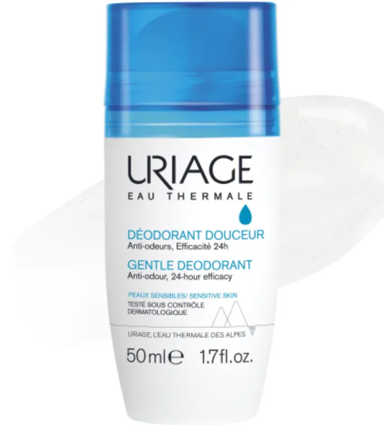 Déodorant douceur Uriage - roll-on de 50ml
