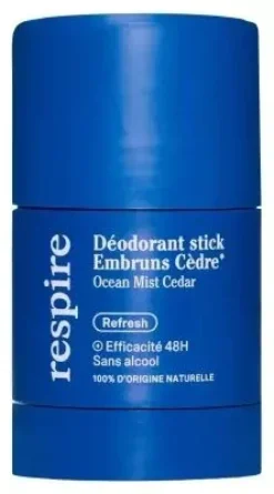 Déodorant embruns cèdre Refresh bio Respire