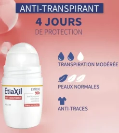 Déodorant extrême 96h anti-transpiration Etiaxil