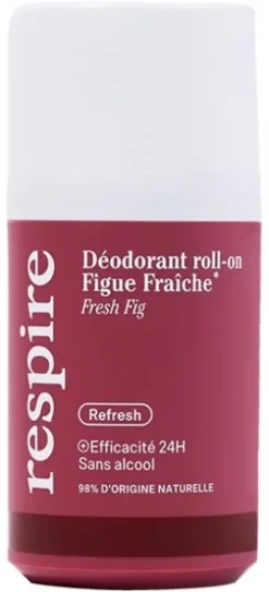 Déodorant figue fraîche Respire - roll-on de 50ml