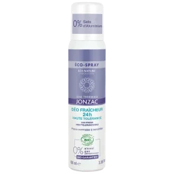 Déodorant fraîcheur 24h haute tolérance bio Eau Thermale Jonzac - spray de 100ml