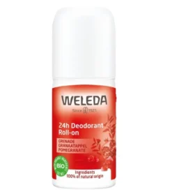Déodorant 24h grenade Weleda - roll-on de 50ml