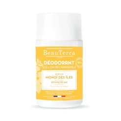 Déodorant Monoï des îles roll-on rechargeable Beauterra - 50ml