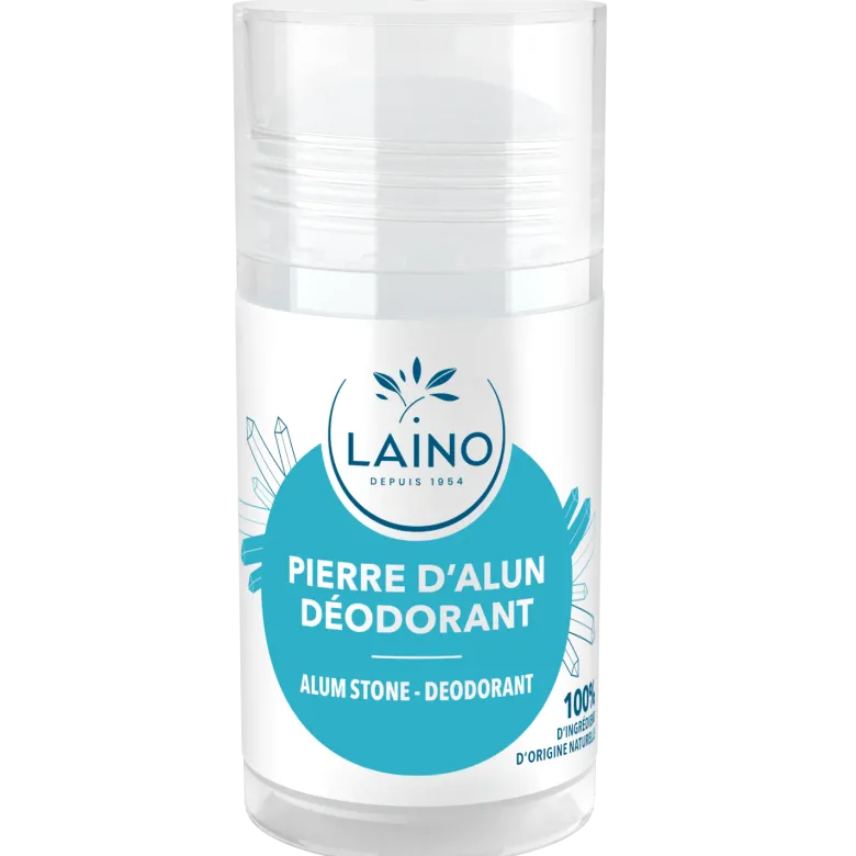 Déodorant pierre d'alun Laino - bloc de 75 g