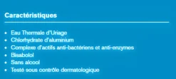 Déodorant Puissance 3 24h Uriage - lot de 2 roll-on de 50ml