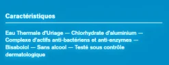 Déodorant puissance 3 Uriage - Roll-on de 50 ml