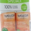 Déodorant roll-on 24h Argousier bio Weleda - lot de 2 roll-on de 50 ml