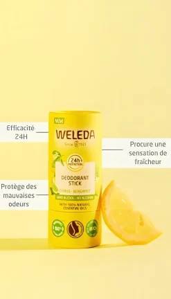 Déodorant stick Citrus Bergamote Weleda