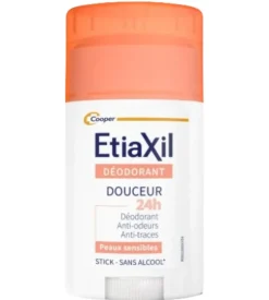 Déodorant stick douceur 24h peaux sensibles Etiaxil - stick de 40g