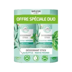 Déodorant stick Eucalyptus menthe poivrée Weleda