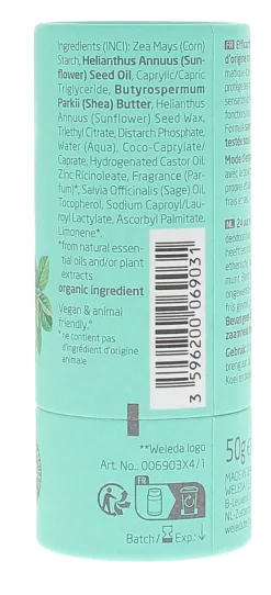 Déodorant stick Eucalyptus menthe poivrée Weleda