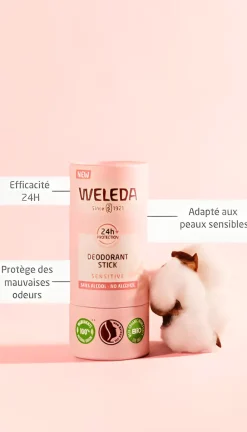 Déodorant stick Sensitive Weleda